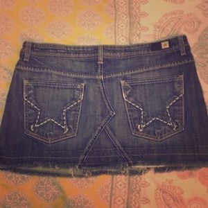 People’s Liberation jean skirt